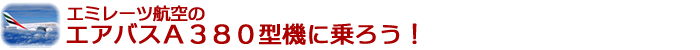 �G�~���[�c�q��̃G�A�o�XA380�ɏ�낤�I