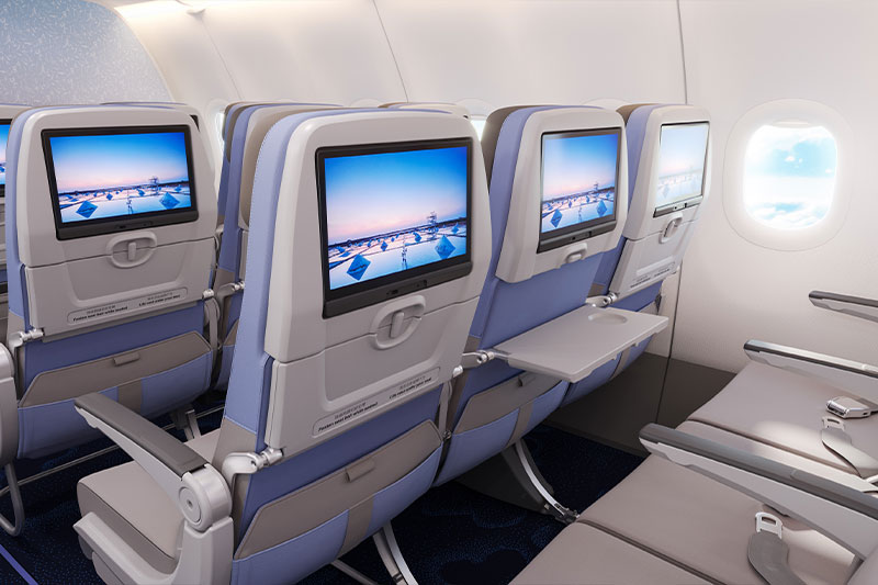 A321neo エコノミークラス座席シート(イメージ)