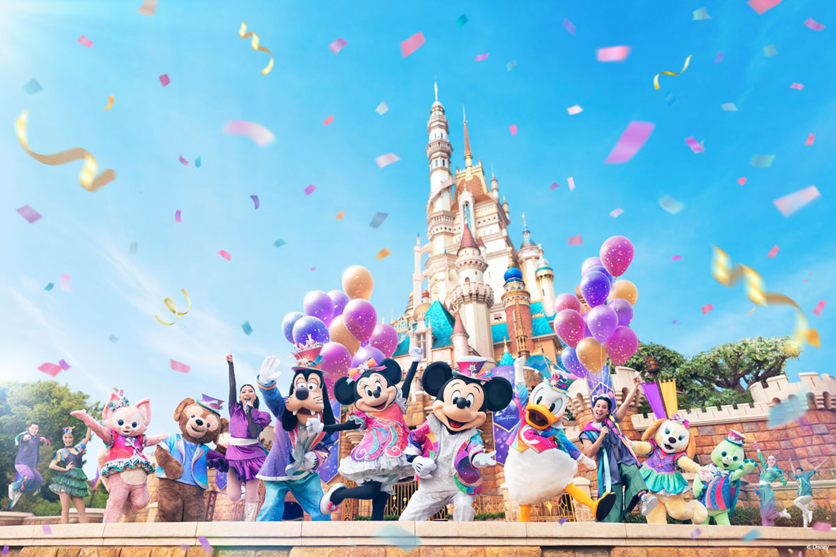 香港ディズニーランド・リゾート開園20周年「最高にマジカルなパーティー」