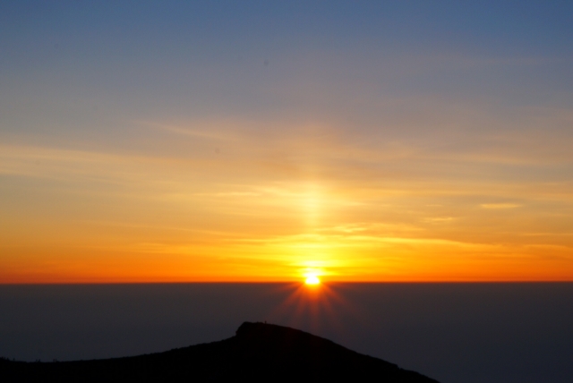 日の出（イメージ）