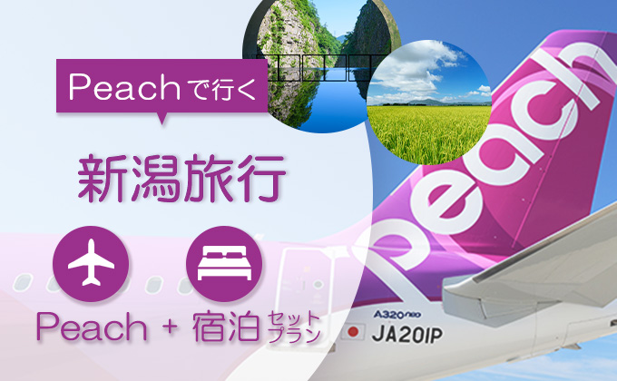 Peachで行く新潟旅行