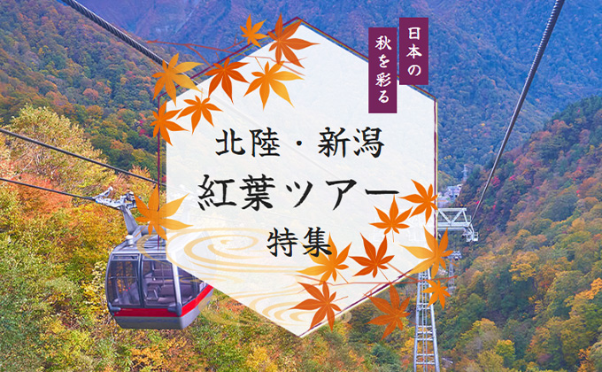 【新潟・北陸】紅葉旅行・ツアー特集 2025