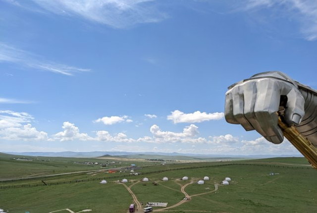 モンゴル チンギス・ハーン像テーマパーク（イメージ）