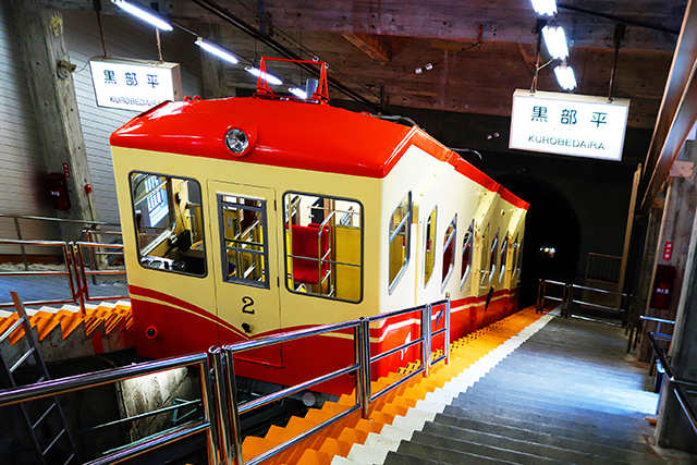 立山ケーブルカー（イメージ）