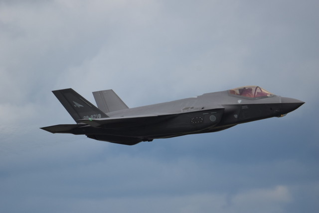 三沢基地航空祭2023 302SQ F-35A 機動飛行展示（イメージ）