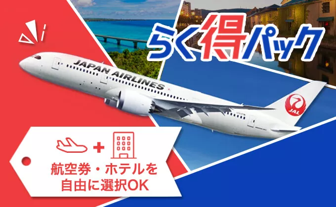 JAL飛行機+ホテルパック