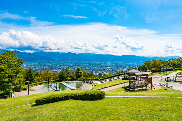 山梨県笛吹川フルーツ公園（イメージ）