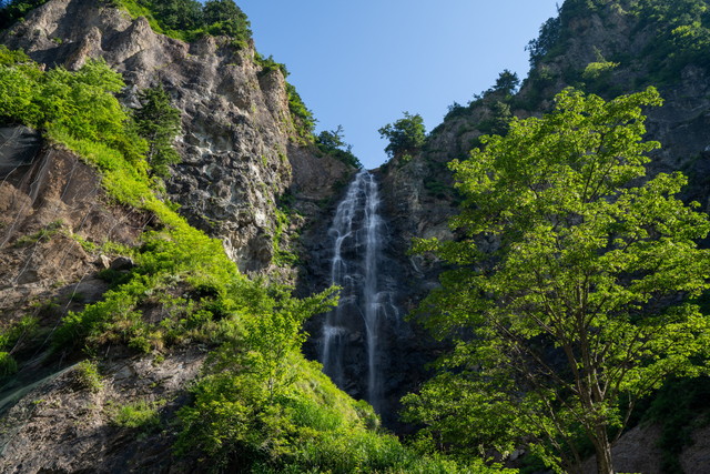 白山白川郷ホワイトロード ふくべの大滝 イメージ（画像提供：石川県観光連盟）