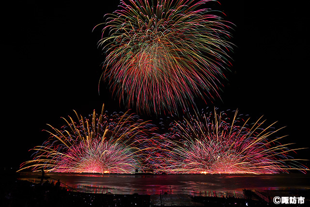 諏訪湖祭湖上花火大会（イメージ）