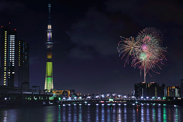 隅田川花火大会（イメージ）
