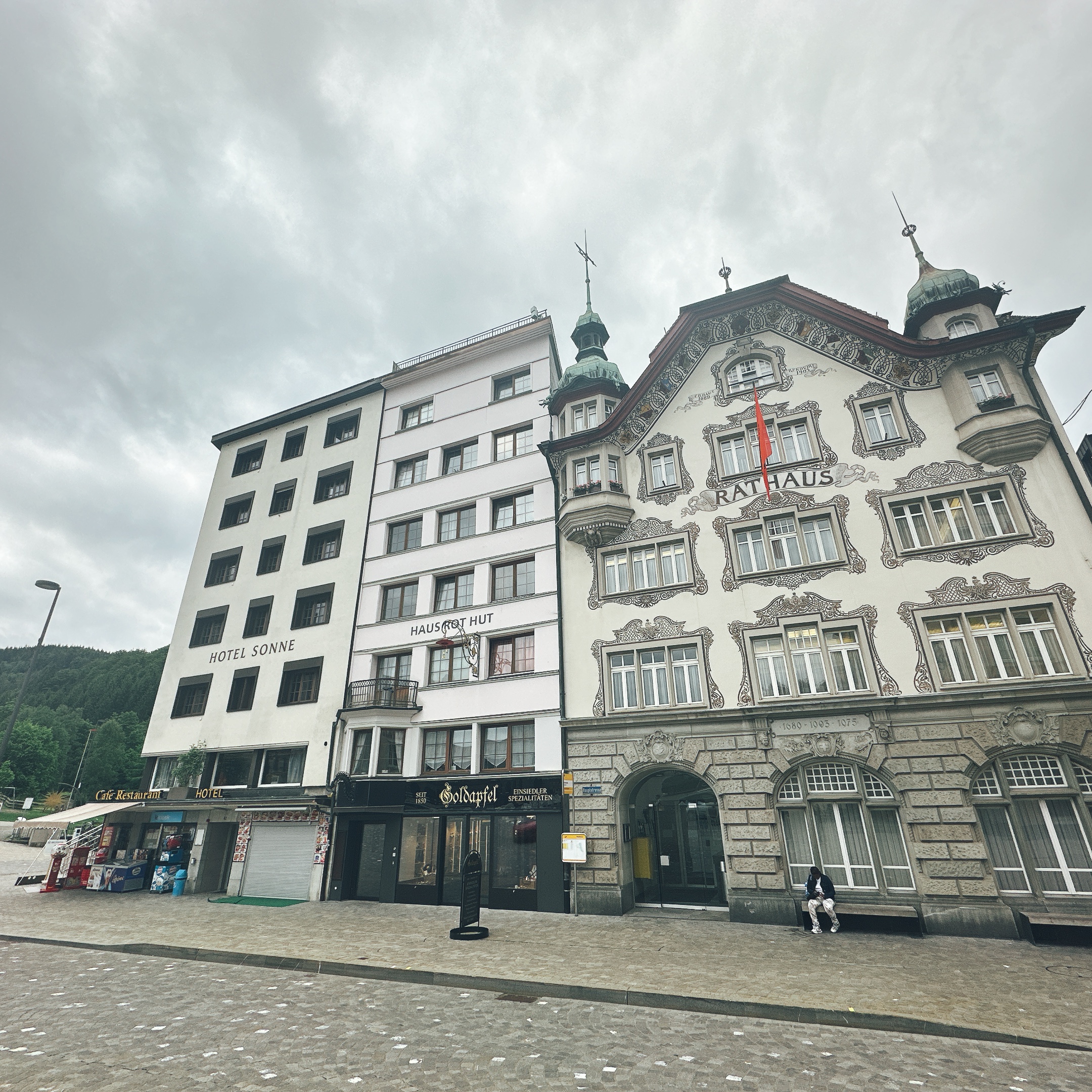 アインジーデルンの街並み