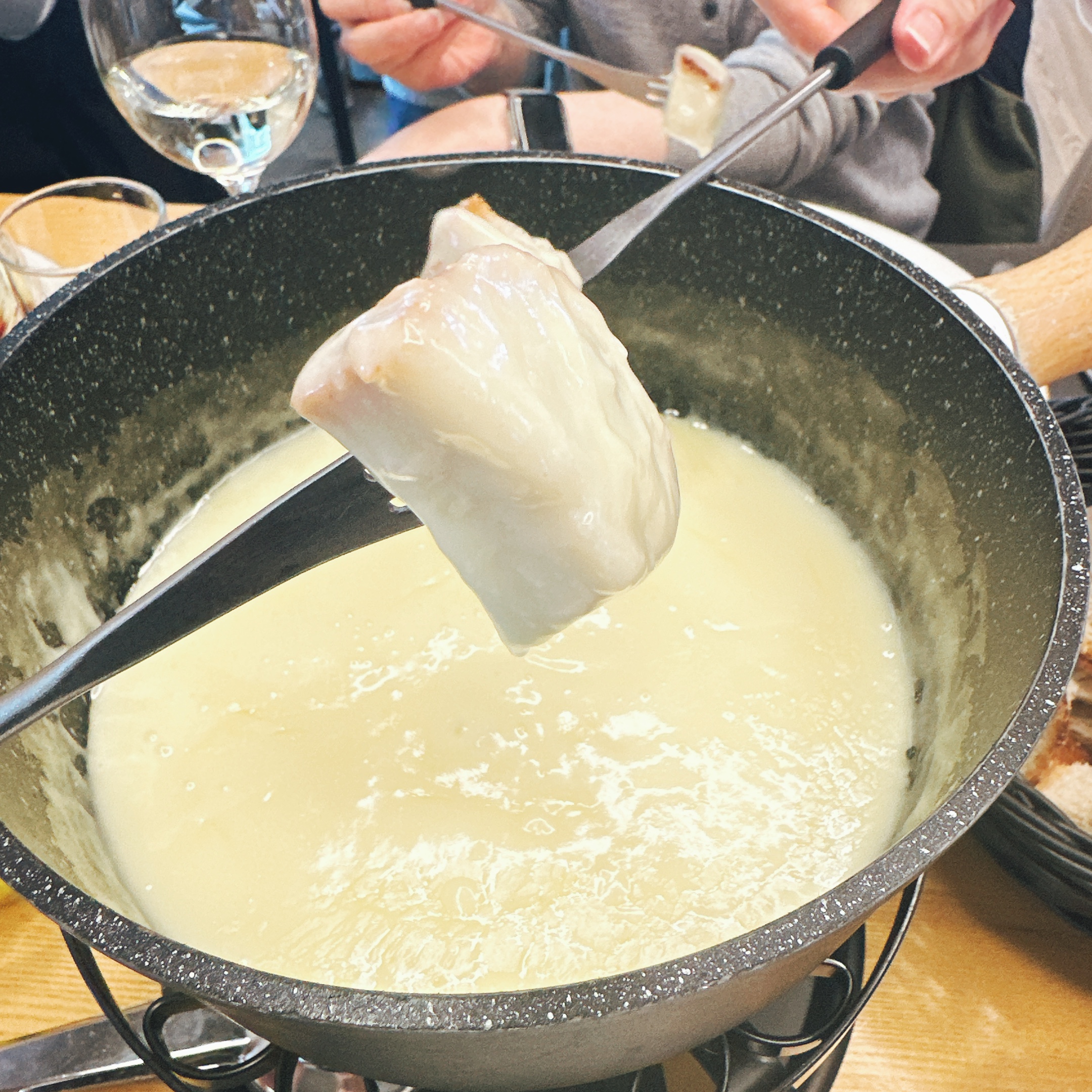 ミルクファクトリー「チーズフォンデュ」