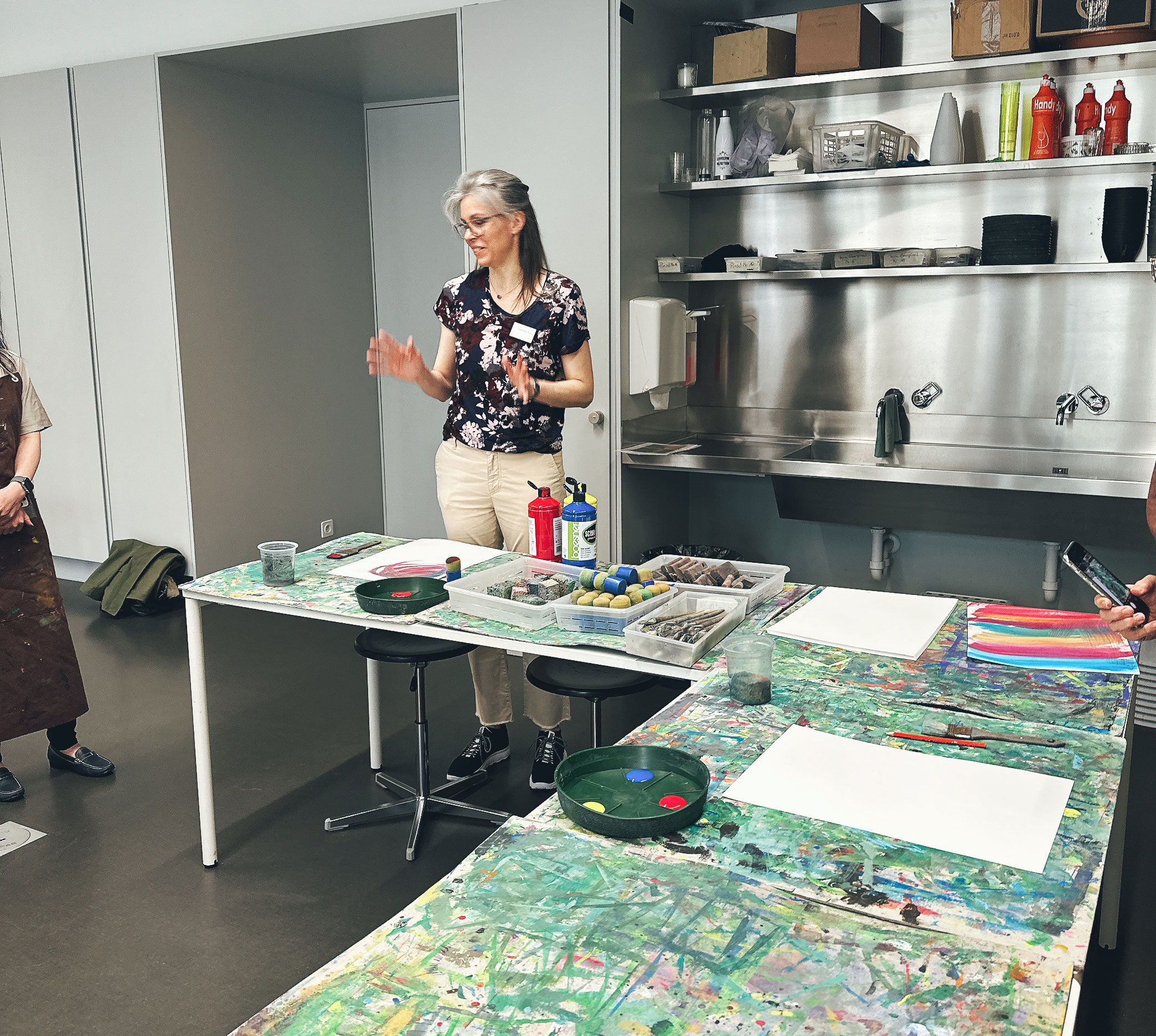 チューリッヒ美術館 アート作成タイム