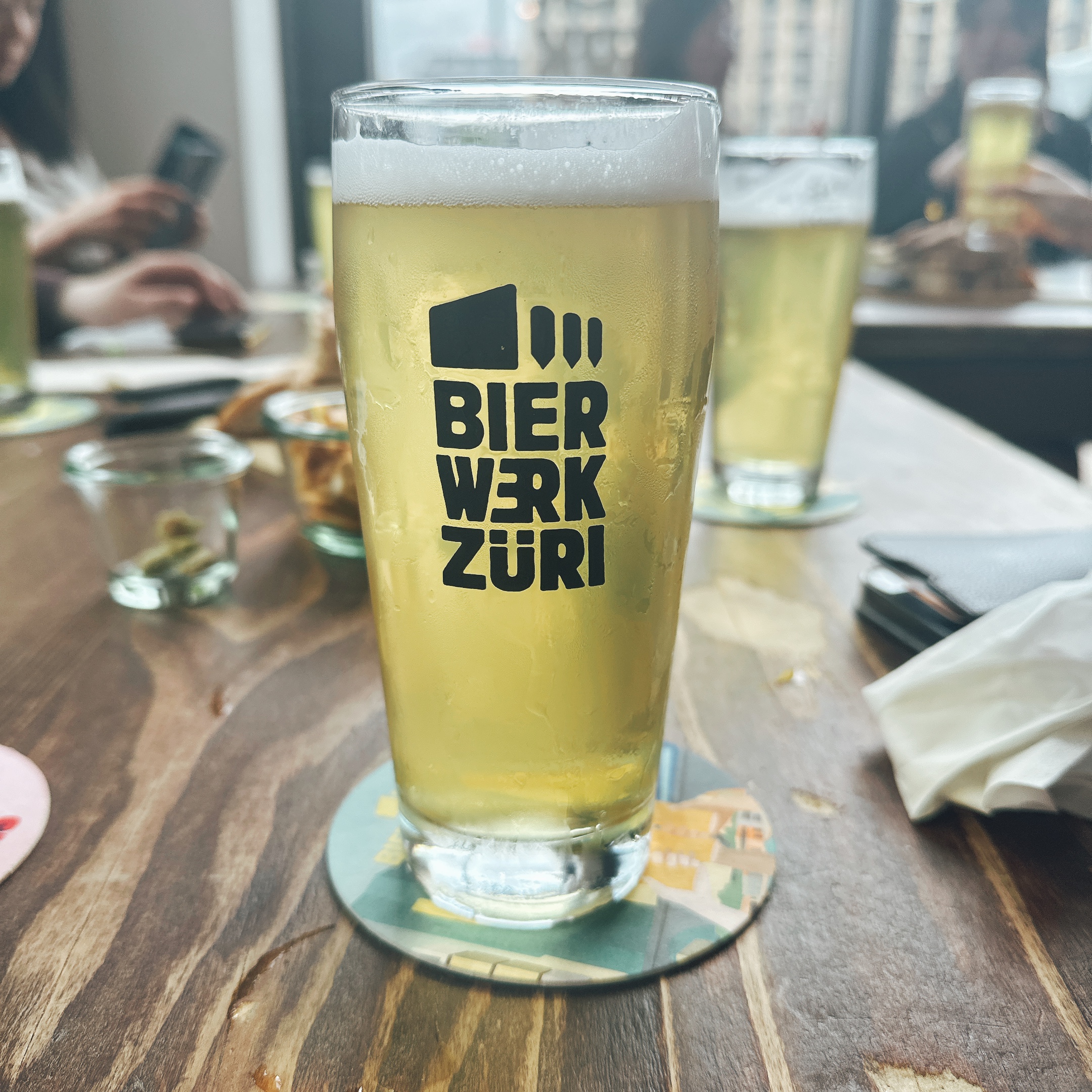 「Bierwerk Züri」の地ビール