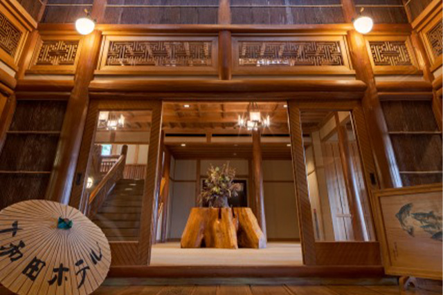 十和田ホテル 本館玄関（イメージ）