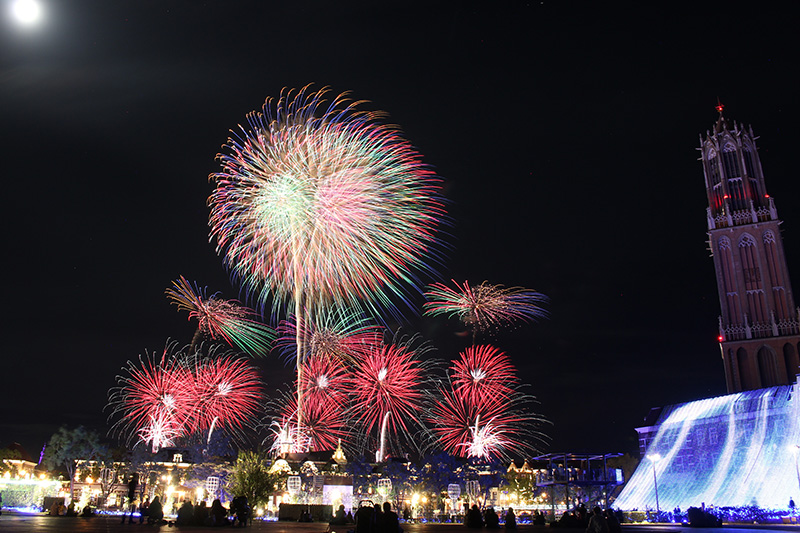 ハウステンボス 花火（イメージ）