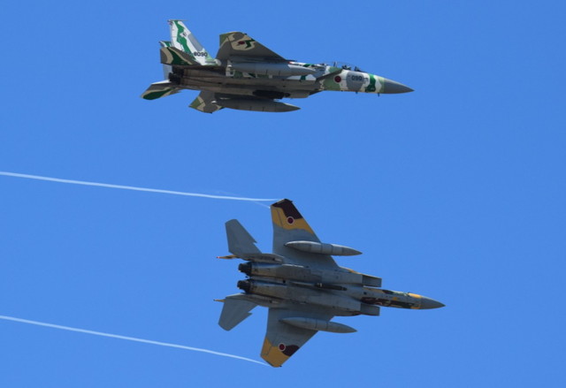 航空祭 in KOMATSU2024より　306SQ F-15J 航空自衛隊創設70周年記念塗装機（イメージ）
