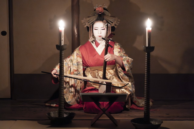 太夫による「かしの式」（イメージ）