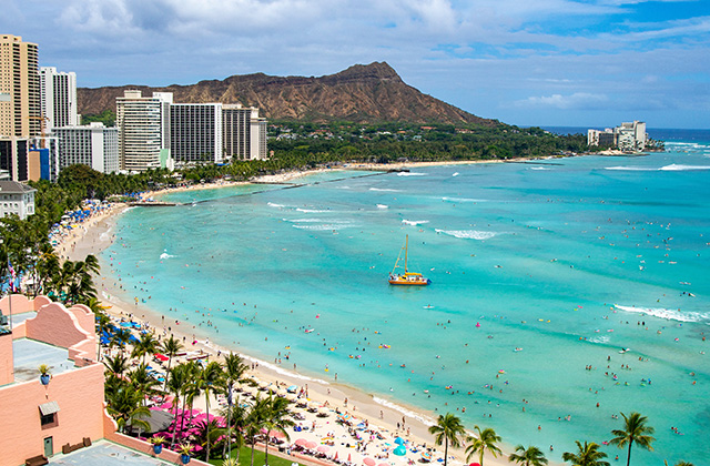 ワイキキビーチ（イメージ）
