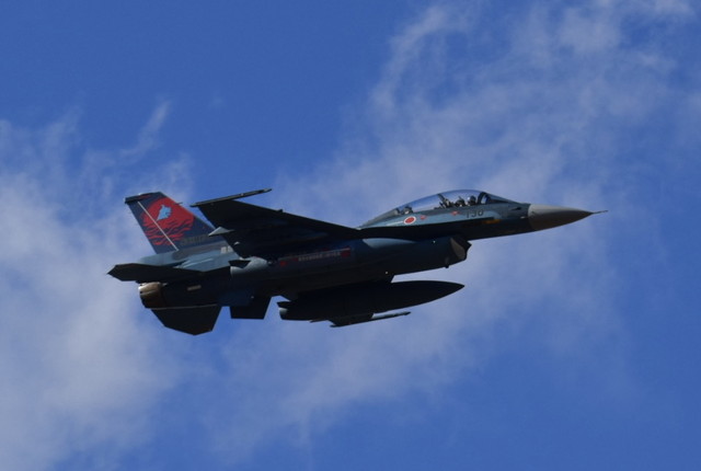 F-2戦闘機 百里基地所属3SQ航空自衛隊創設70周年記念塗装機　（2024年の百里基地航空祭）