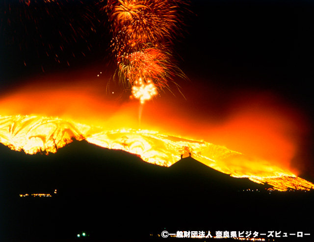 若草山焼き（イメージ）