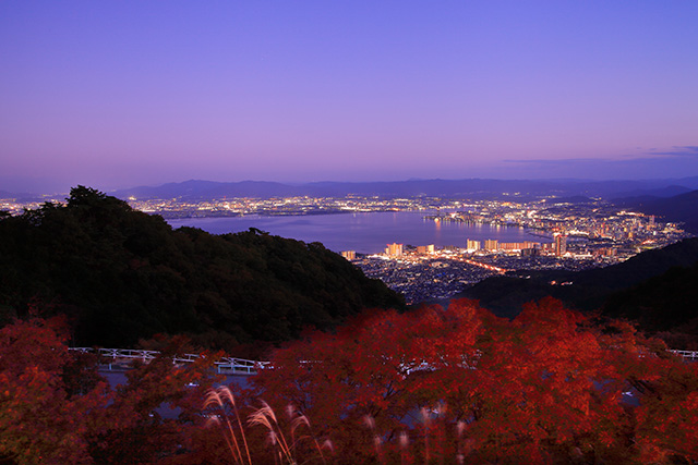 比叡山ドライブウェイ 夢見が丘展望台 紅葉(イメージ)