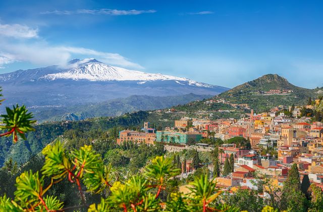 イタリア_シチリア島_エトナ山（イメージ）