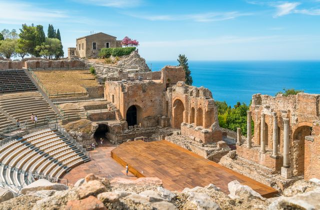イタリア_シチリア島_タオルミナ（イメージ）
