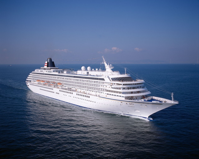 飛鳥II（船体イメージ）※撮影：中村庸夫