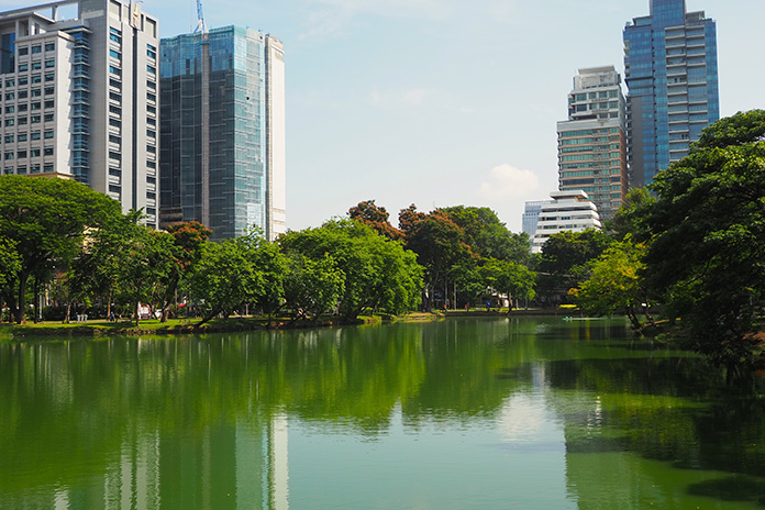 バンコク　ルンピニー公園