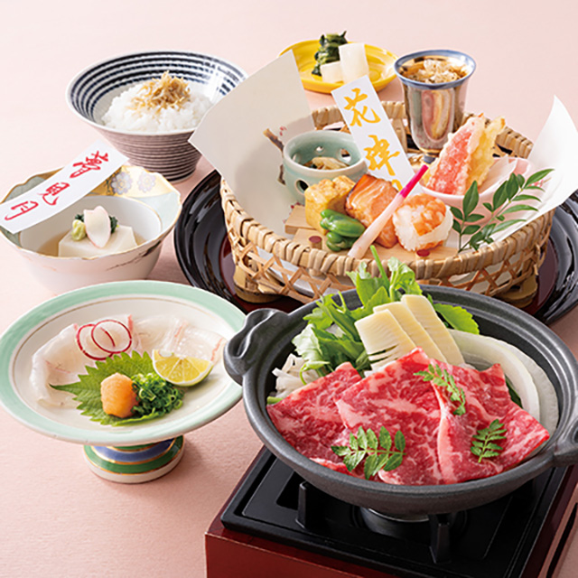 ホテルグランヴィア大阪 和食コース 昼食一例