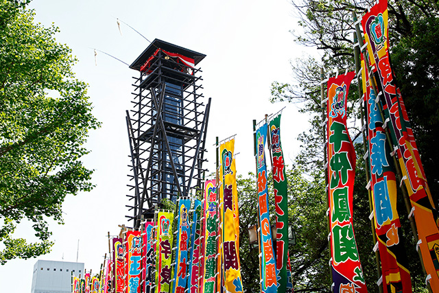 相撲のぼり（イメージ）