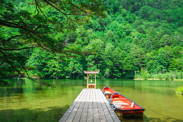 明神池（イメージ）