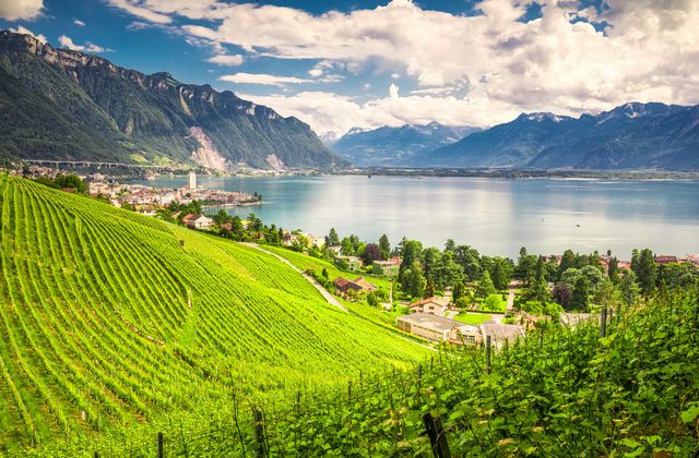 スイス_レマン湖（イメージ）