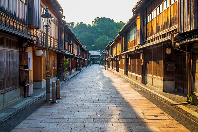 ひがし茶屋街（イメージ）
