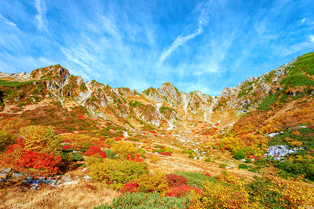 千畳敷カール 紅葉(イメージ)