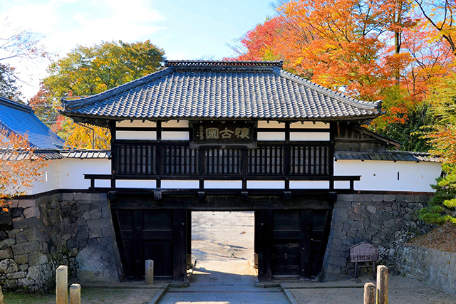 懐古園 紅葉(イメージ)