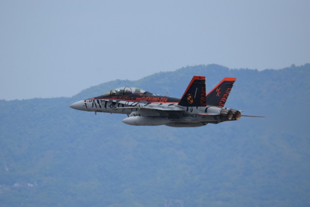 岩国FD2024にて　F-18D ホーネット　VMFA-224 VENGALSE