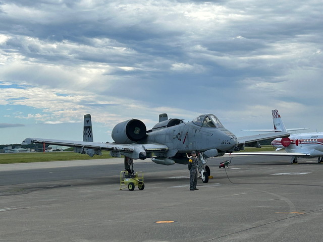 三沢基地航空祭2023　米空軍A-10サンダーボルトII　地上展示