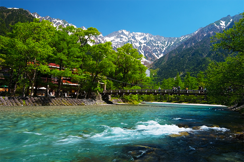 上高地 河童橋付近（イメージ）