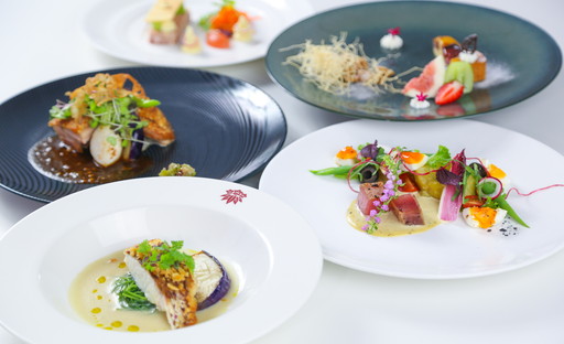 日光金谷ホテル季節のプリフィックスランチ　イメージ