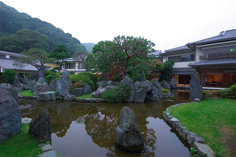 宿泊ﾌﾟﾗﾝ 露天風呂付客室 伊豆蓮台寺温泉 大地の彩 花月亭 に泊まる2日間