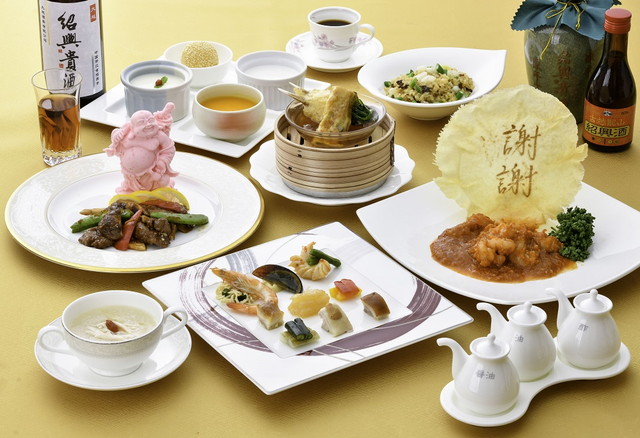 広東料理「翡翠廰」中華一例