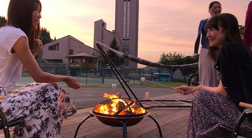 CAMP GARDEN 焚火