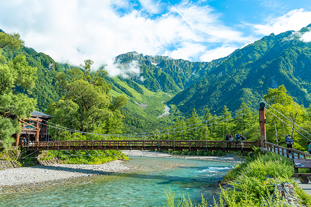 上高地 河童橋