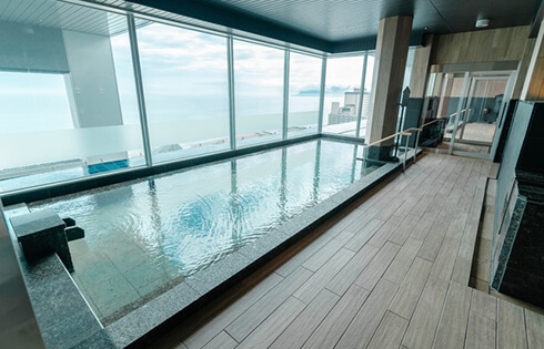 海と灯　大浴場