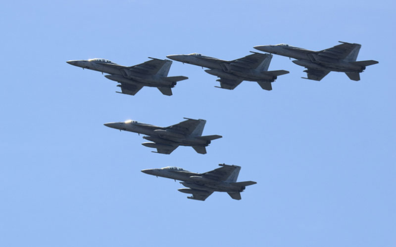 2025年 CVW-5 FA-18E/F