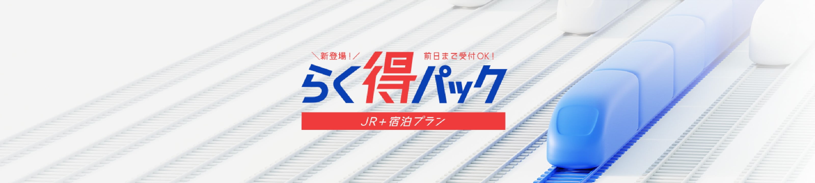 前日まで受付OK! 新登場 らく得パック