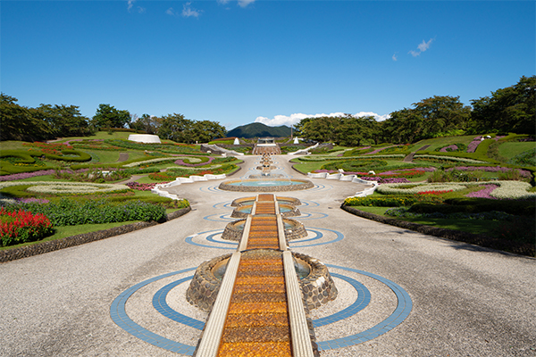 国営みちのく杜の湖畔公園