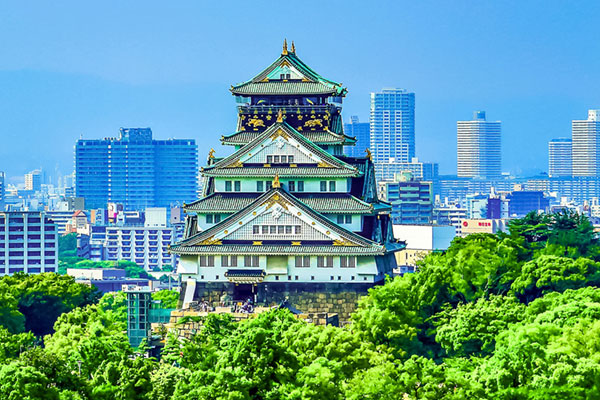 大阪城・京橋・天満橋・谷四